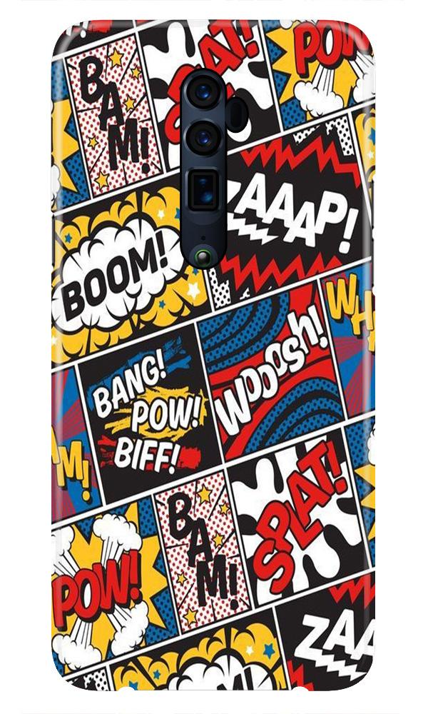 Boom Mobile Back Case for Oppo Reno 2  (Design - 302)