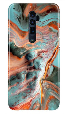 Marble Texture Mobile Back Case for Oppo Reno 10X Zoom  (Design - 309)
