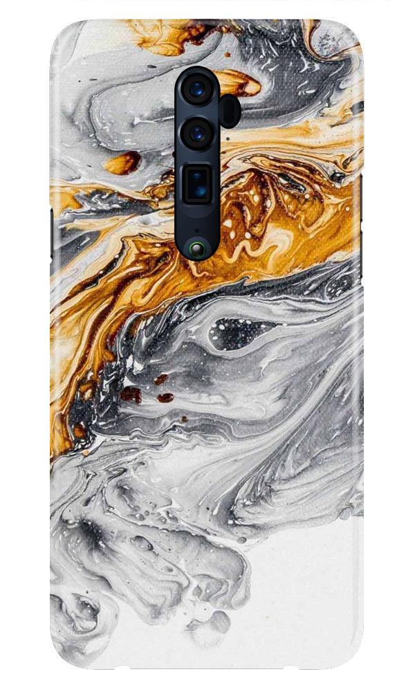 Marble Texture Mobile Back Case for Oppo Reno2 Z  (Design - 310)