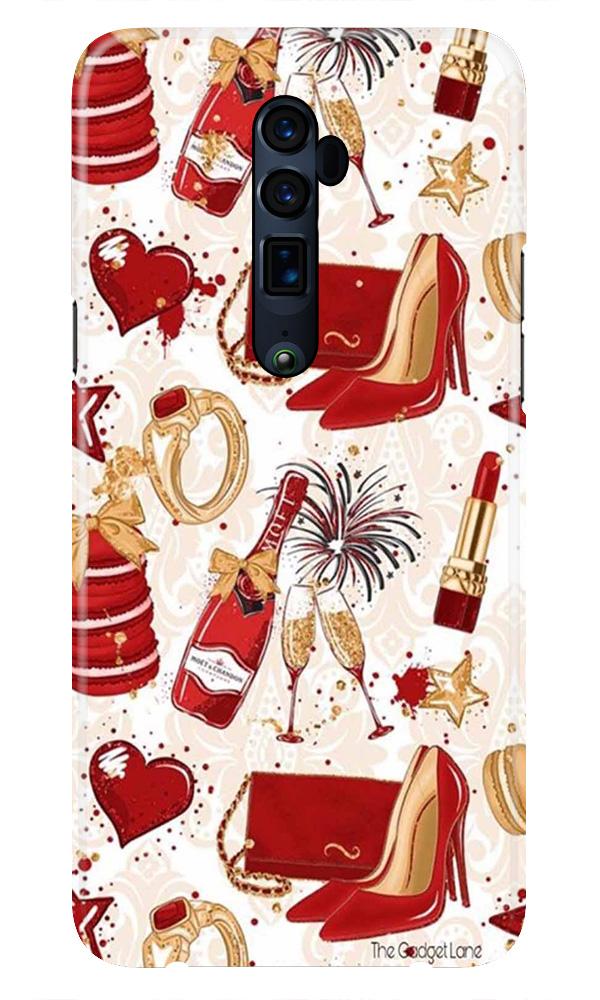 Girlish Mobile Back Case for Oppo Reno2 F  (Design - 312)