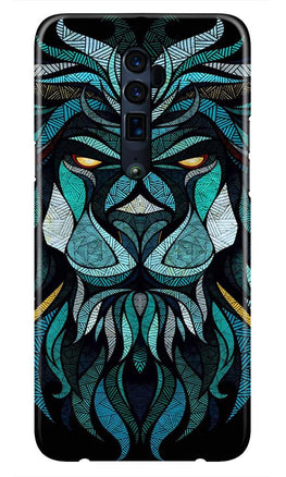 Lion Mobile Back Case for Oppo Reno 2(Design - 314)