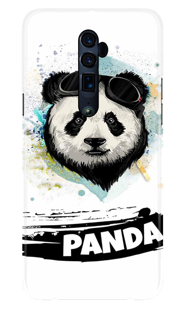 Panda Mobile Back Case for Oppo Reno2 F  (Design - 319)