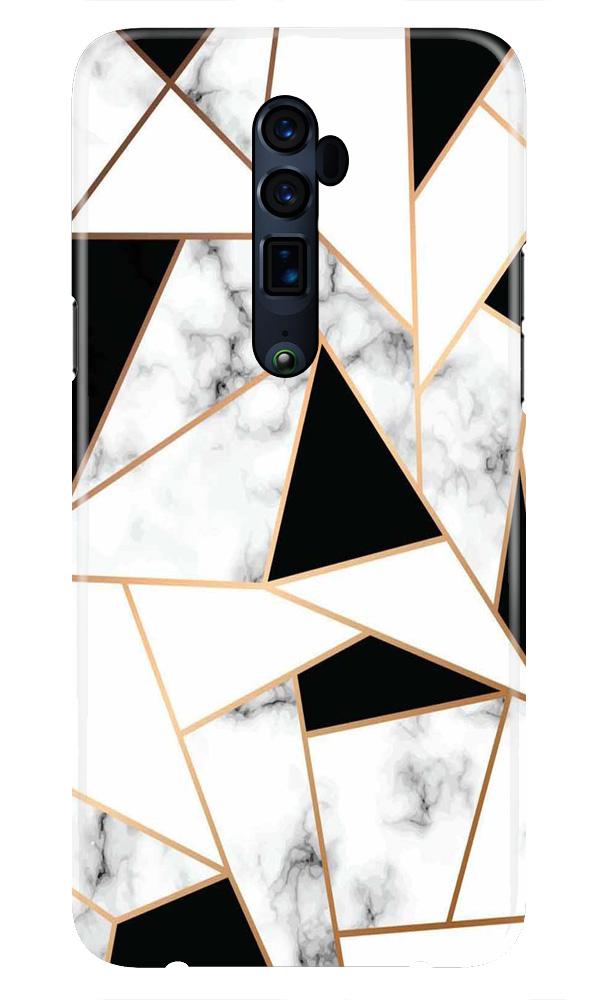 Marble Texture Mobile Back Case for Oppo Reno 2(Design - 322)