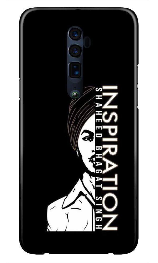 Bhagat Singh Mobile Back Case for Oppo Reno2 F  (Design - 329)