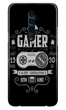 Gamer Mobile Back Case for Oppo Reno 10X Zoom  (Design - 330)