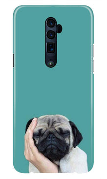Puppy Mobile Back Case for Oppo Reno 10X Zoom  (Design - 333)