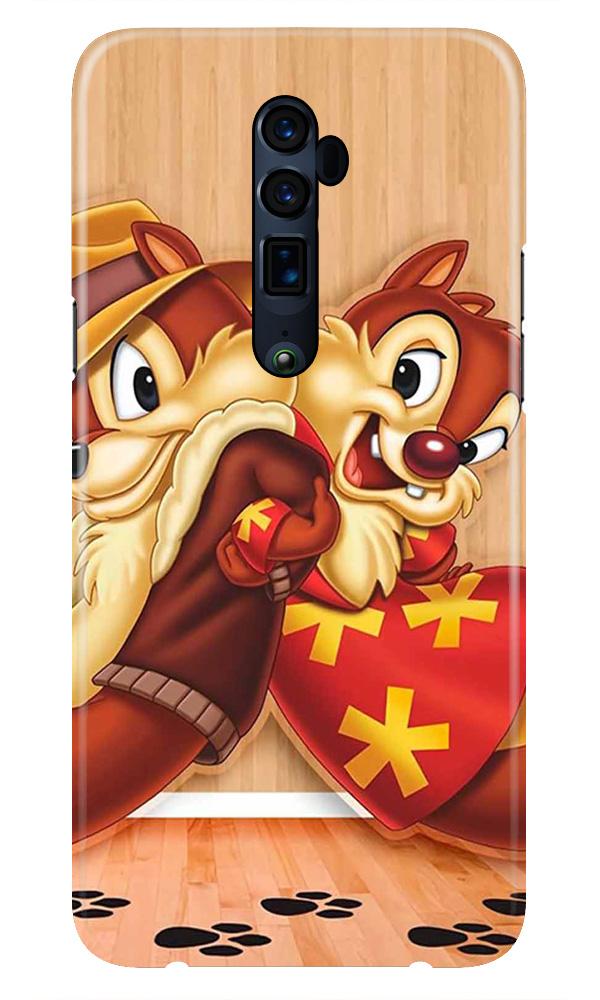 Chip n Dale Mobile Back Case for Oppo Reno2 F  (Design - 335)