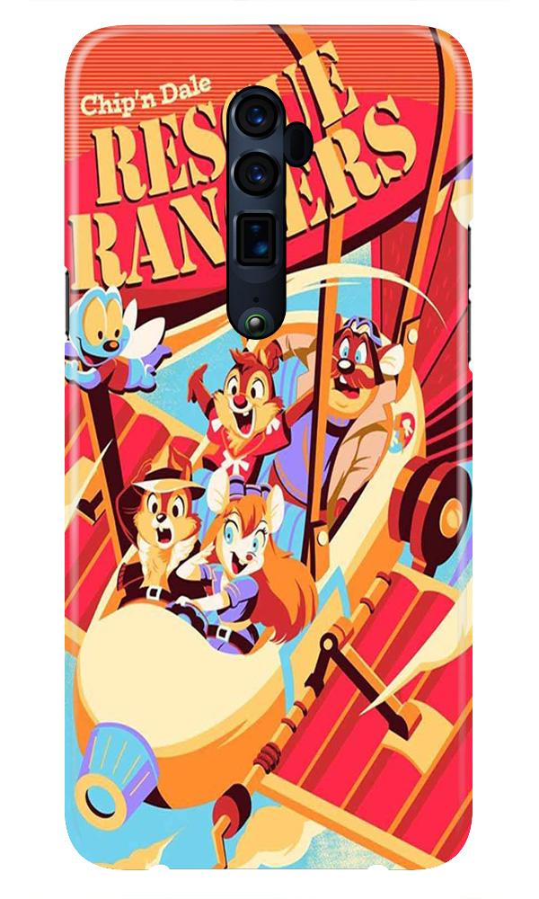 Rescue Rangers Mobile Back Case for Oppo Reno 10X Zoom  (Design - 341)