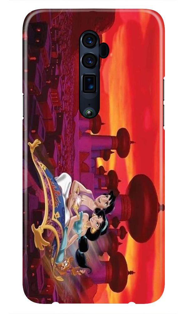 Aladdin Mobile Back Case for Oppo Reno2 Z  (Design - 345)