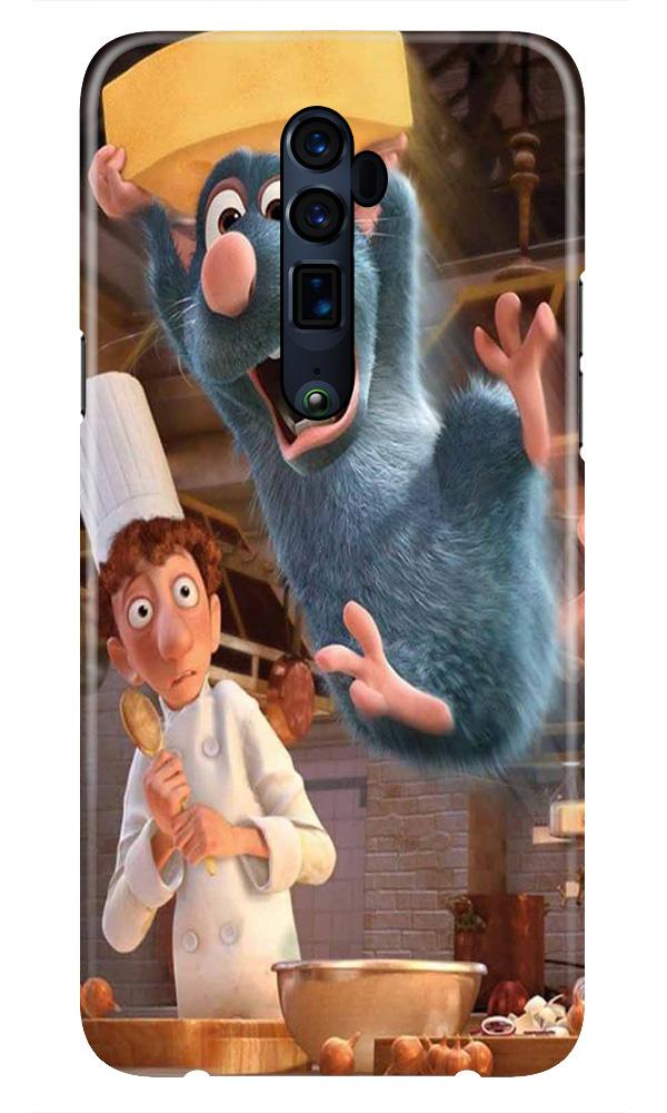 Ratatouille Mobile Back Case for Oppo Reno2 Z  (Design - 347)
