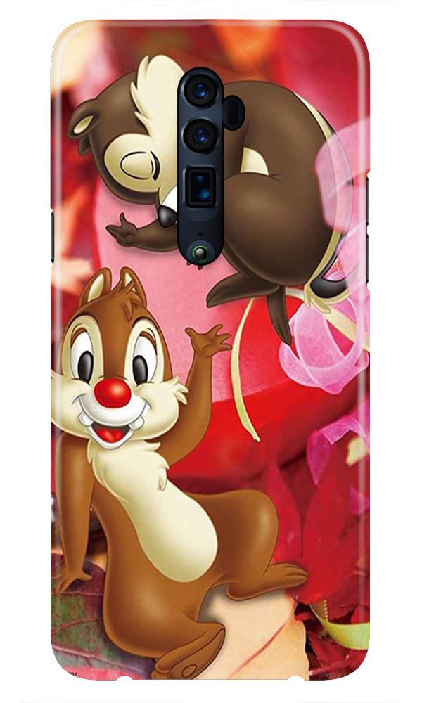 Chip n Dale Mobile Back Case for Oppo Reno2 F  (Design - 349)