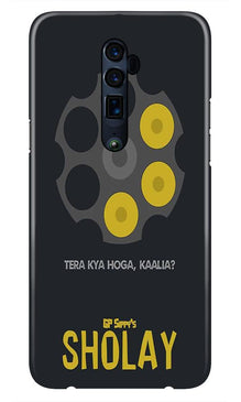 Sholay Mobile Back Case for Oppo Reno 10X Zoom  (Design - 356)