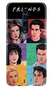 Friends Mobile Back Case for Oppo Reno2 Z  (Design - 357)