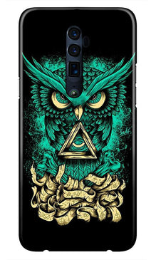 Owl Mobile Back Case for Oppo Reno2 Z  (Design - 358)