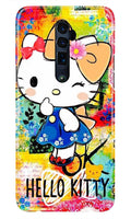 Hello Kitty Mobile Back Case for Oppo Reno2  (Design - 362)