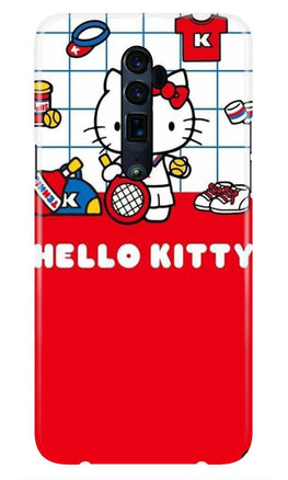 Hello Kitty Mobile Back Case for Oppo Reno2 F(Design - 363)