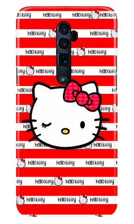 Hello Kitty Mobile Back Case for Oppo Reno2 F(Design - 364)