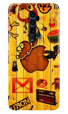 Wooden Texture Mobile Back Case for Oppo Reno 2  (Design - 367)