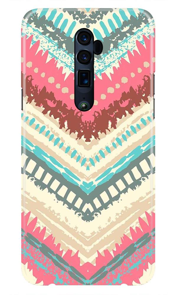 Pattern Mobile Back Case for Oppo Reno 10X Zoom  (Design - 368)