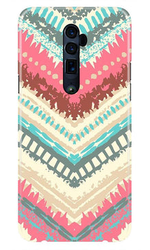 Pattern Mobile Back Case for Oppo Reno 2  (Design - 368)