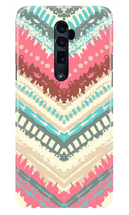 Pattern Mobile Back Case for Oppo Reno2 Z(Design - 368)