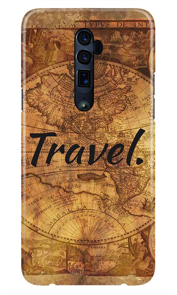 Travel Mobile Back Case for Oppo Reno2 Z  (Design - 375)