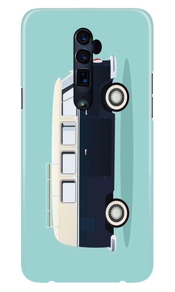 Travel Bus Mobile Back Case for Oppo Reno 10X Zoom  (Design - 379)