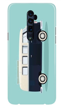 Travel Bus Mobile Back Case for Oppo Reno 2  (Design - 379)