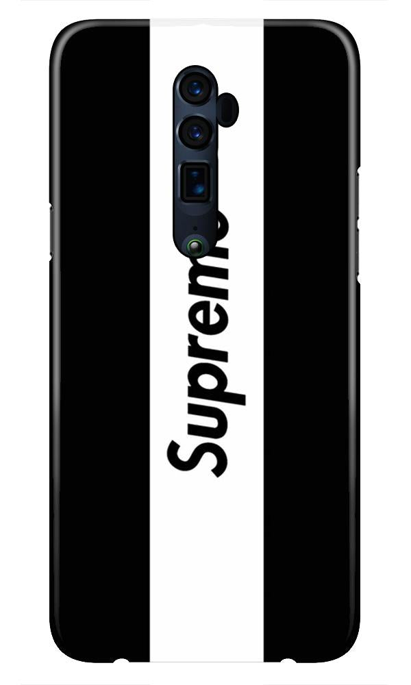 Supreme Mobile Back Case for Oppo Reno2 F  (Design - 388)