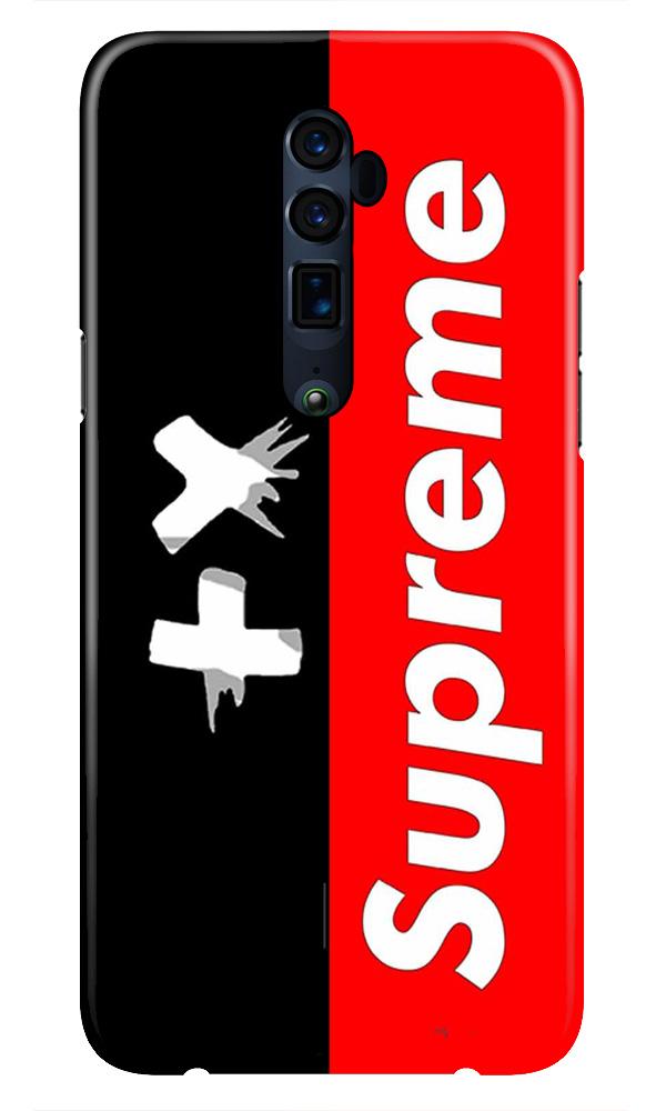 Supreme Mobile Back Case for Oppo Reno2 F  (Design - 389)