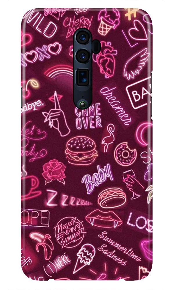 Party Theme Mobile Back Case for Oppo Reno 10X Zoom  (Design - 392)