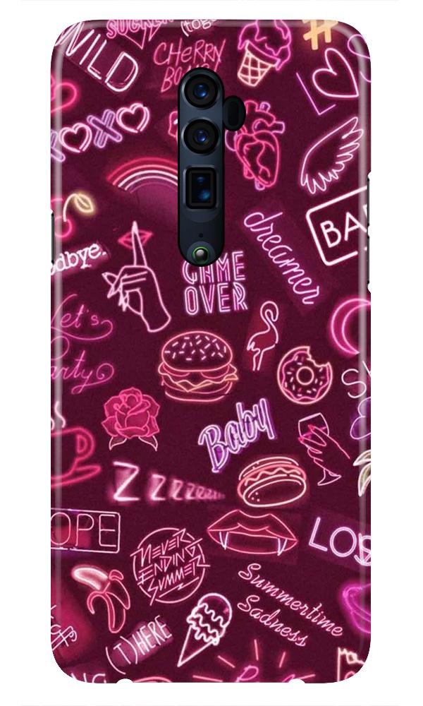 Party Theme Mobile Back Case for Oppo Reno2 Z  (Design - 392)