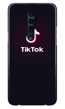 Tiktok Mobile Back Case for Oppo Reno 2  (Design - 396)