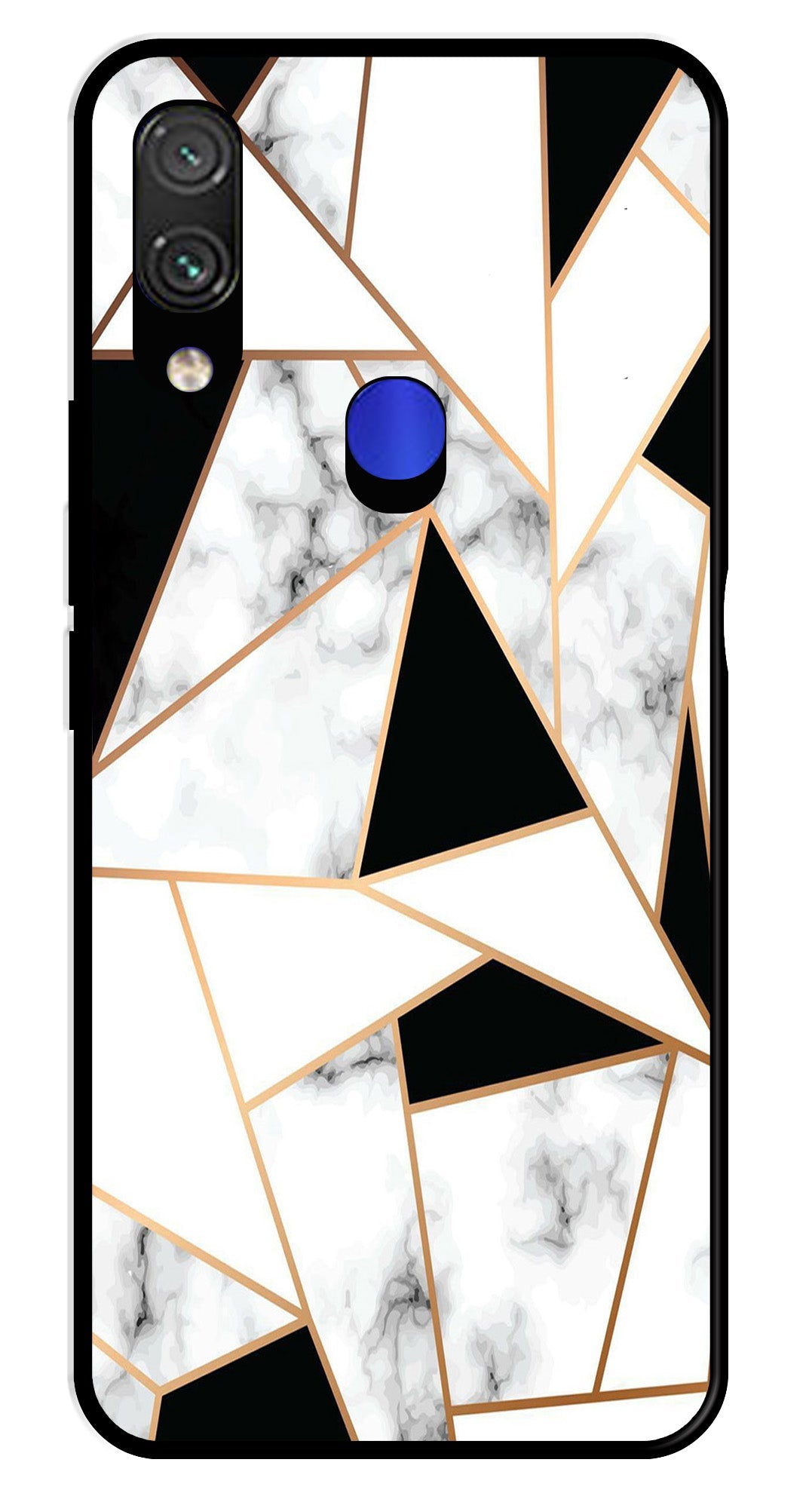 Marble Design2 Metal Mobile Case for Xiaomi Mi 10T   (Design No -08)