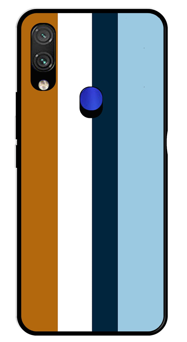 MultiColor Pattern Metal Mobile Case for Xiaomi Mi 10T   (Design No -17)