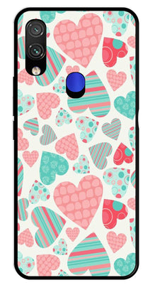 Hearts Pattern Metal Mobile Case for Xiaomi Mi 10T