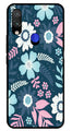 Flower Leaves Design Metal Mobile Case for Xiaomi Mi 10T   (Design No -50)