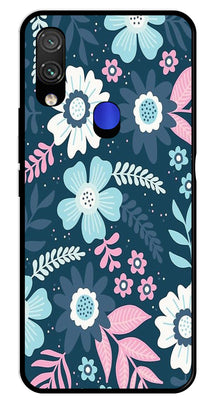 Flower Leaves Design Metal Mobile Case for Xiaomi Mi 10T