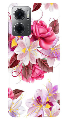 Beautiful flowers Mobile Back Case for Redmi 11 Prime 5G (Design - 23)