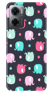 Elephant Baground Mobile Back Case for Redmi 11 Prime 5G (Design - 44)