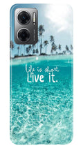 Life is short live it Case for Redmi 11 Prime 5G
