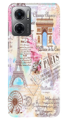 Paris Eiftel Tower Mobile Back Case for Redmi 11 Prime 5G (Design - 54)