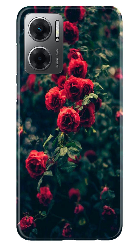 Red Rose Case for Redmi 11 Prime 5G