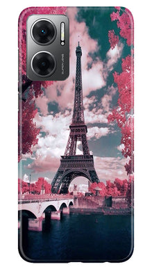 Eiffel Tower Mobile Back Case for Redmi 11 Prime 5G  (Design - 101)