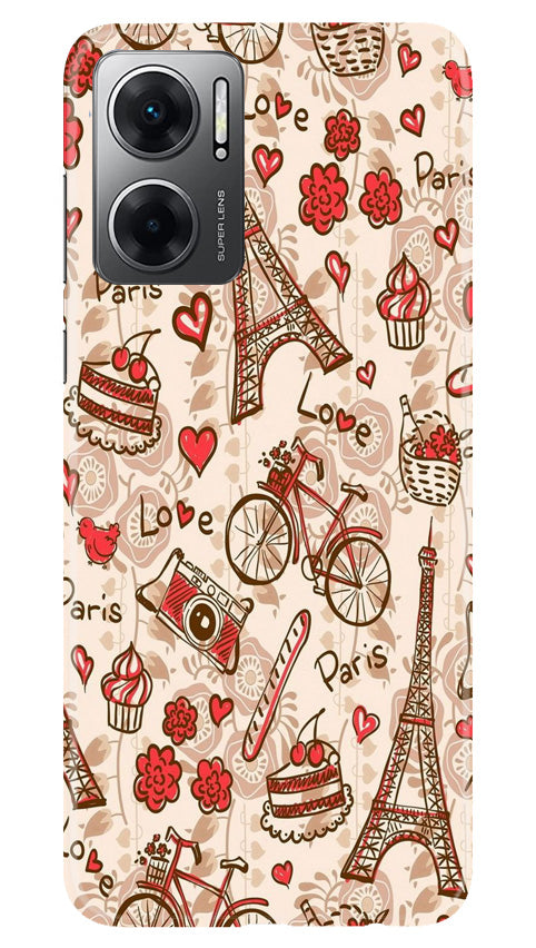 Love Paris Case for Redmi 11 Prime 5G  (Design - 103)