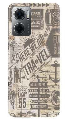 Travel Mobile Back Case for Redmi 11 Prime 5G  (Design - 104)