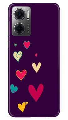 Purple Background Mobile Back Case for Redmi 11 Prime 5G  (Design - 107)