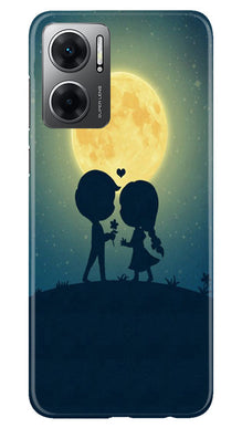 Love Couple Mobile Back Case for Redmi 11 Prime 5G  (Design - 109)