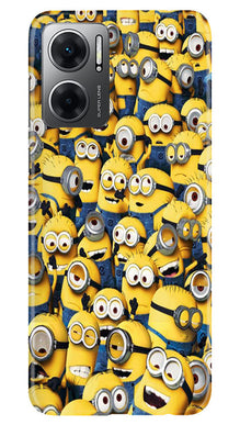 Minions Mobile Back Case for Redmi 11 Prime 5G  (Design - 126)