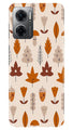 Leaf Pattern Art Case for Redmi 11 Prime 5G  (Design - 132)